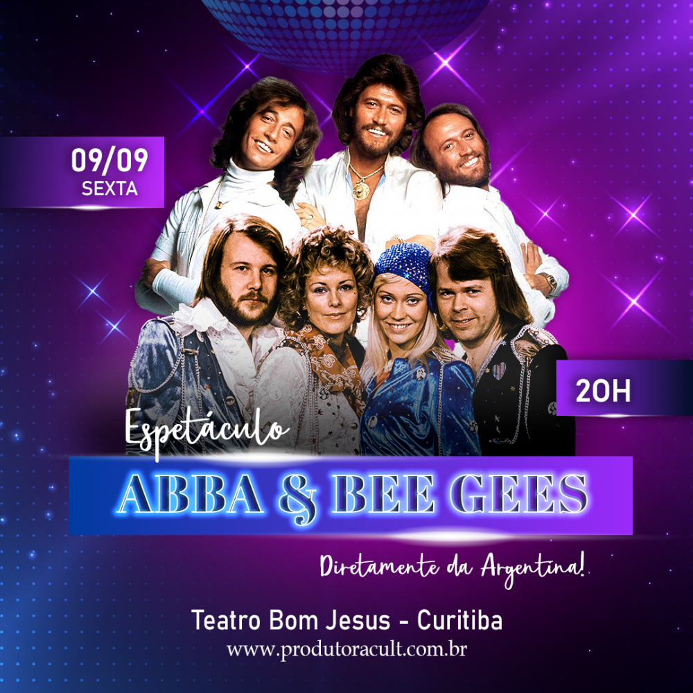 Espetculo ABBA & BEE GEES [Curitiba]
