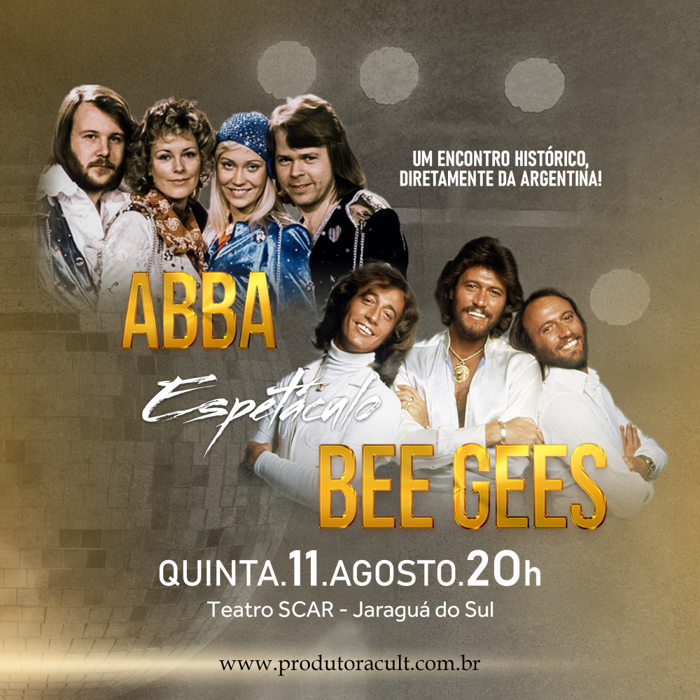 Espetculo ABBA & BEE GEES [Jaragu do Sul]