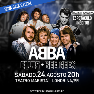 Espetculo ABBA, ELVIS & BEE GEES [Londrina]